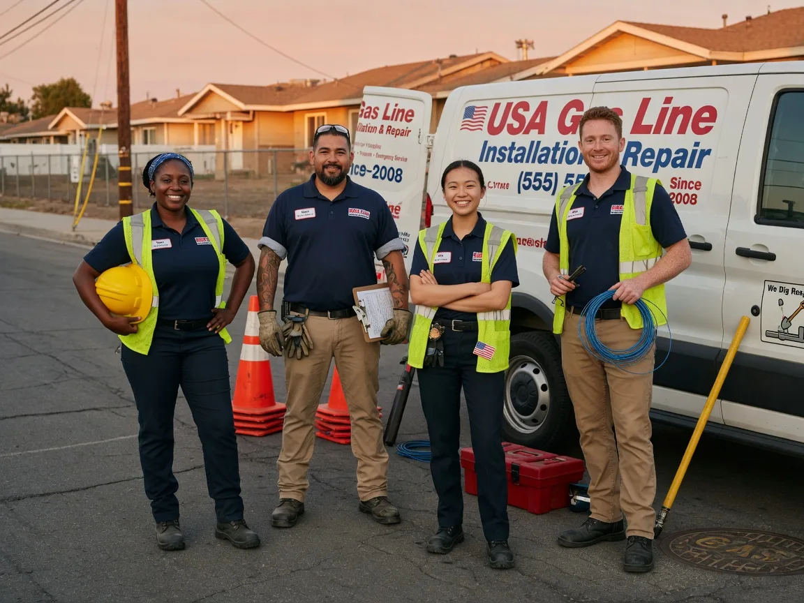 Gas Line Installation company in West Point, CA